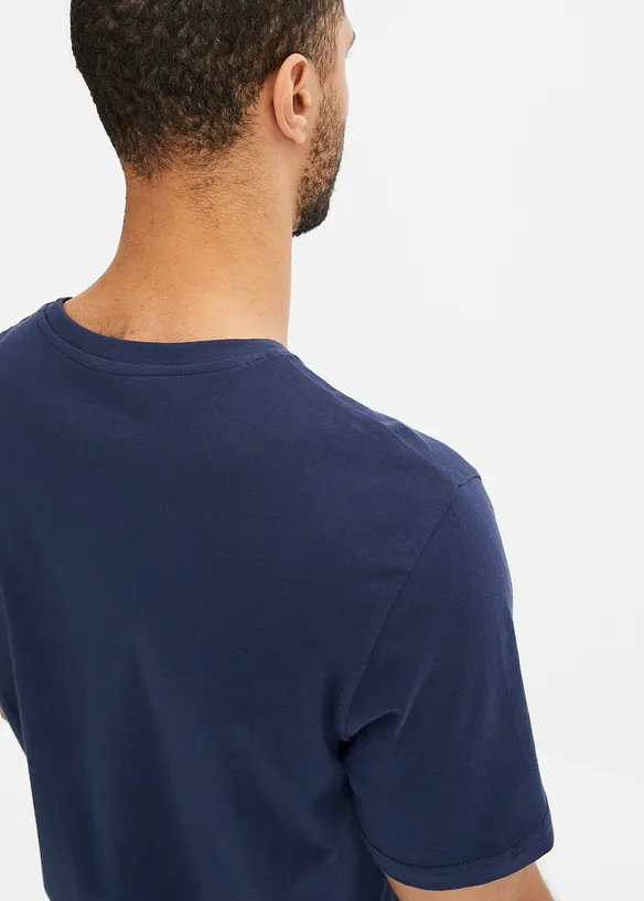 T-skjorte i ren &oslash;kologisk bomull, bonprix