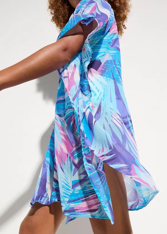 Strandtunika i lett chiffon, bonprix
