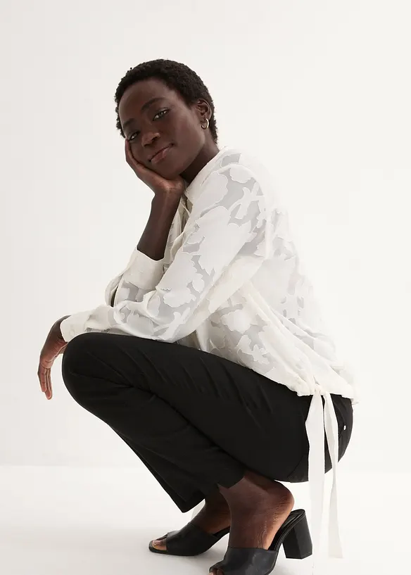 Pull on-bukse med stretch, bonprix