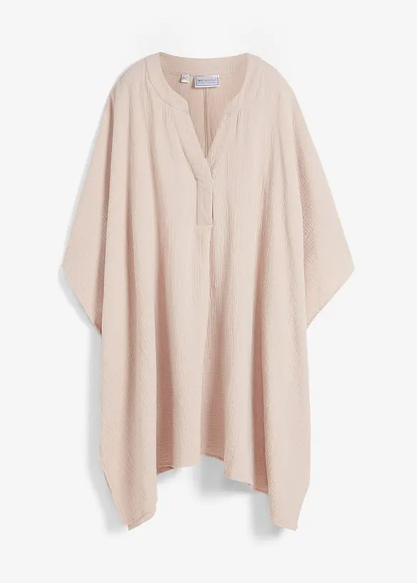 Strandtunika i lett musselin, bonprix