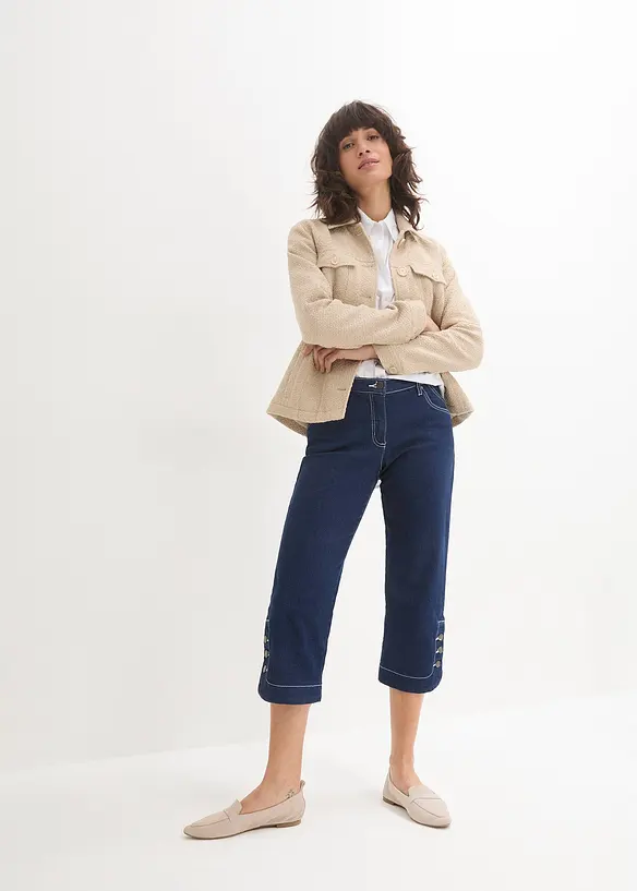 Capri-jeans Mid Waist, bonprix