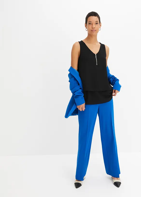 Topp i b&aelig;rekraftig viskose med glidel&aring;s, bonprix