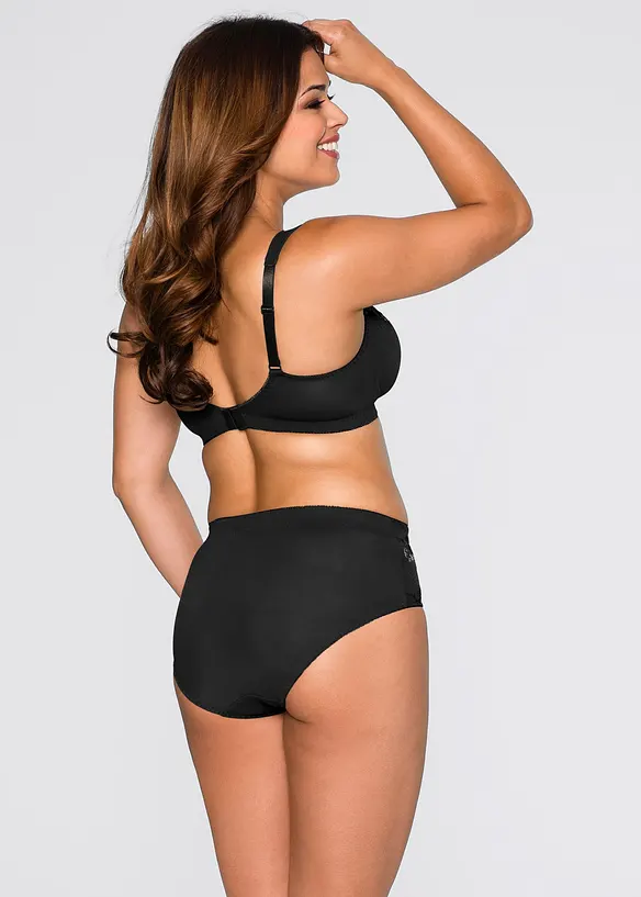 BH uten spiler med vatterte skulderbånd (2-pack), bonprix