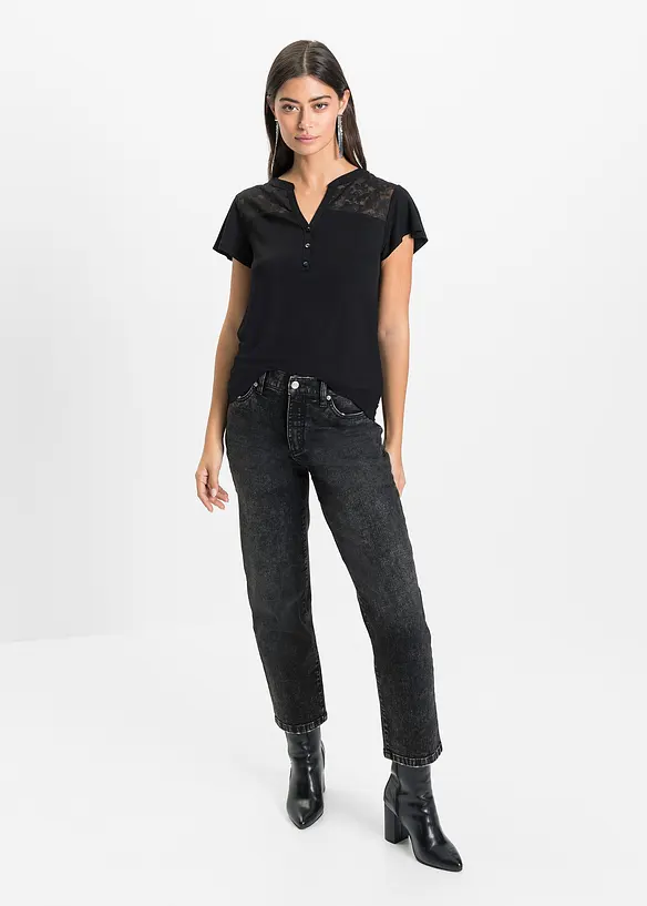 Topp i viskosemiks, bonprix