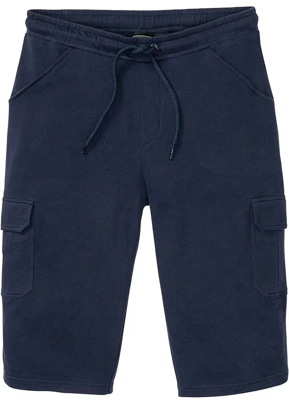 Lang cargo-bermudashorts i 100% bomull, Regular Fit, bonprix