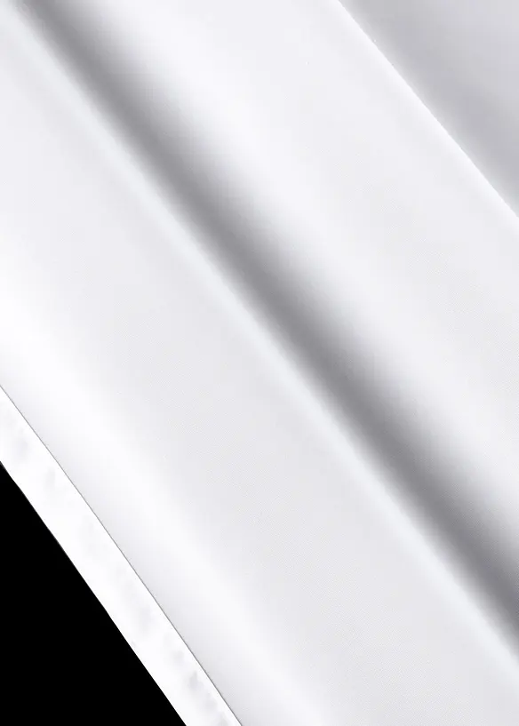 Ensfarget gardin av lett voile (1-pack), bonprix