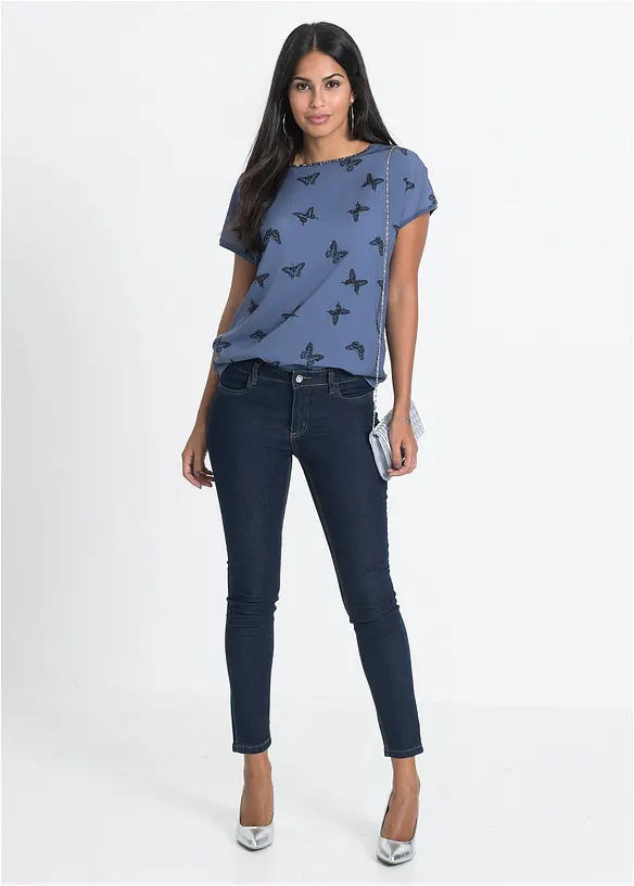 Jeans i lett super stretch-materiale, bonprix