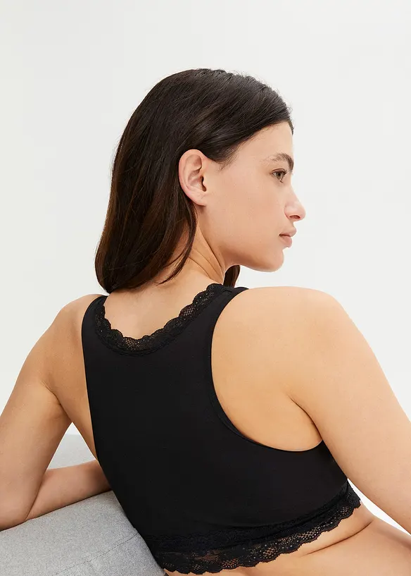 Amme-bustier med økologisk bomull, bonprix