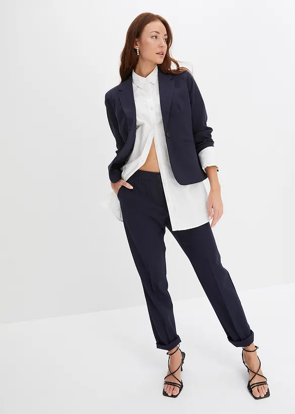 Dressbukse med press, bonprix