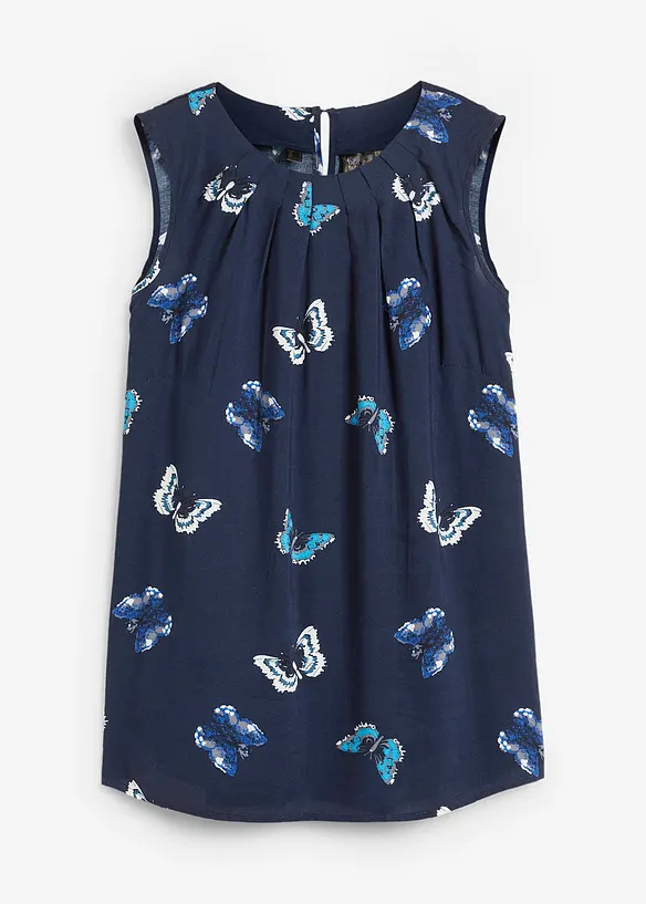 Blusetopp i mykt fallende viskose, bonprix