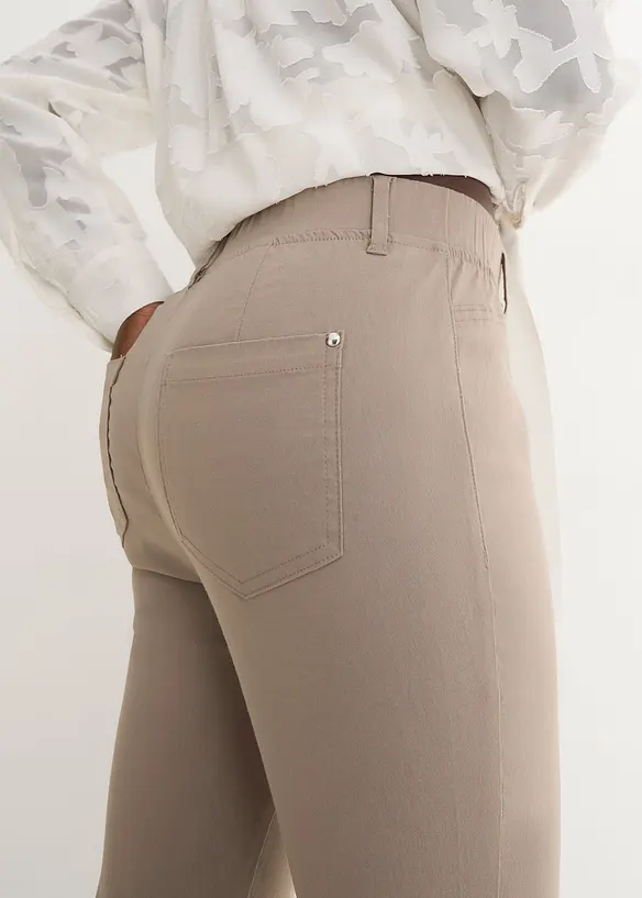 Pull on-bukse med stretch, bonprix
