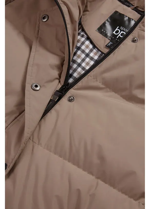 Dunkåpe med print på innerfôr, vannavvisende, bonprix