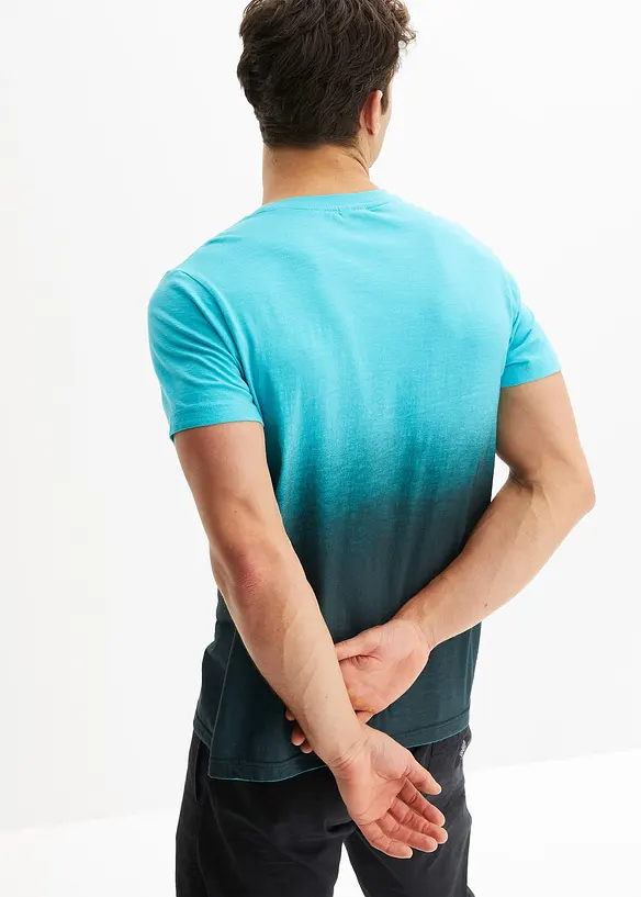 T-skjorte i ren bomull, Slim Fit, bonprix