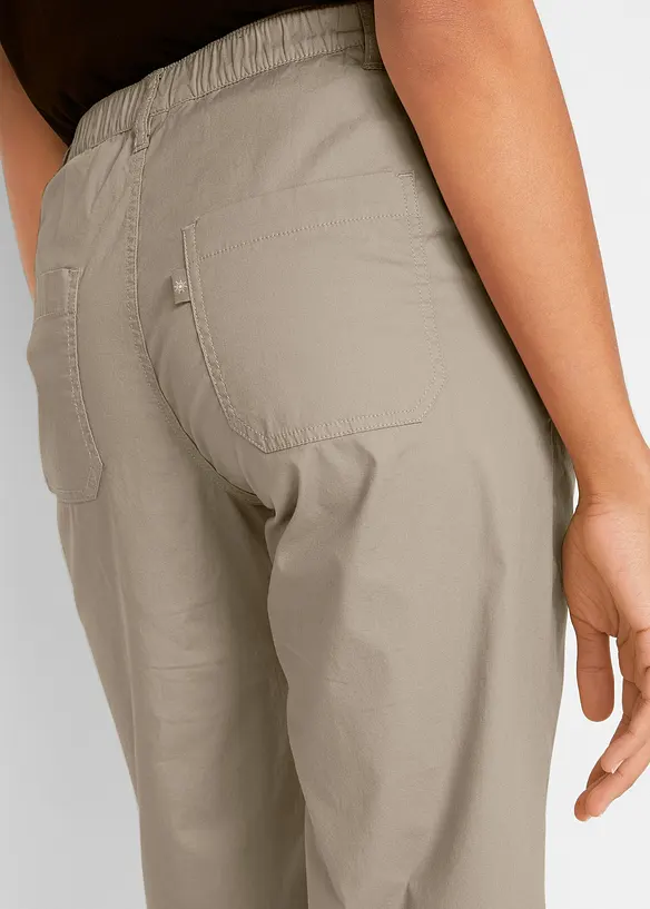 Lang bermudashorts med elastisk linning, bonprix
