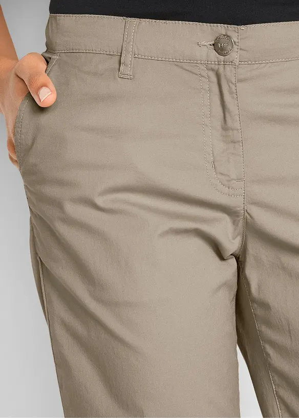 Lang bermudashorts med elastisk linning, bonprix