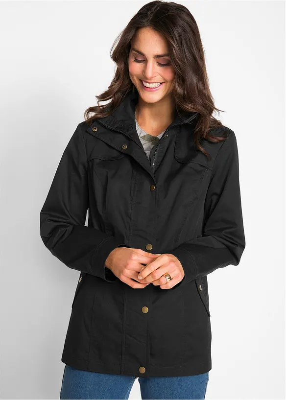 Jakke med st&aring;krage, bonprix