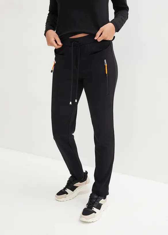 Slip on-bukse i behagelig Punto di Roma-materiale, bonprix