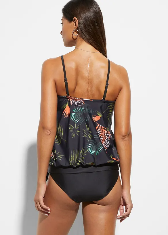 Bandeau tankini med Multiway-stropper, bonprix