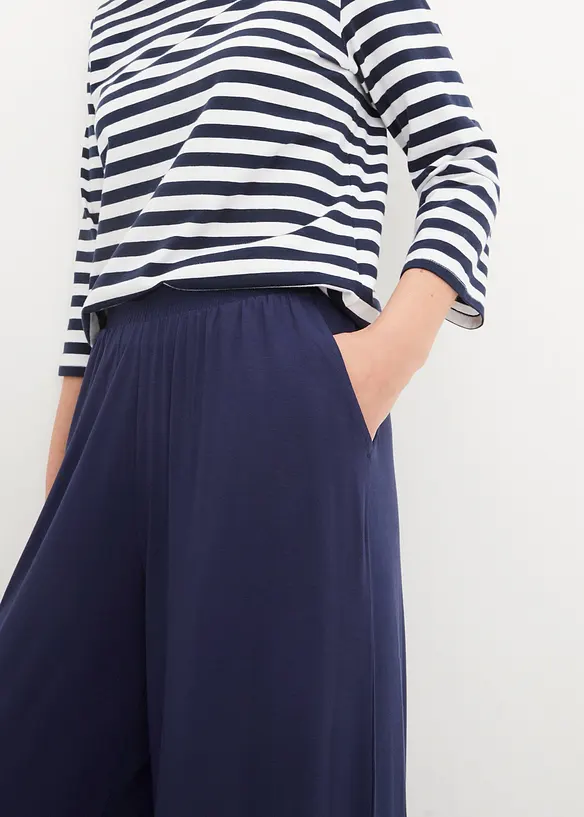 7/8-jerseybukse i lett viskosemiks, bonprix