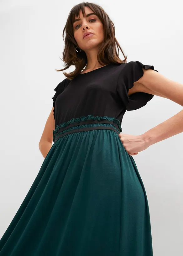 Jerseykjole i viskose, bonprix