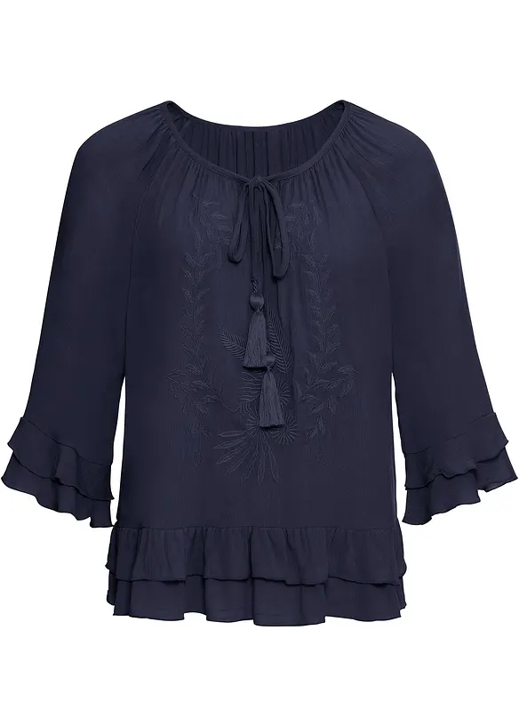 Tunika av myk viskose, bonprix