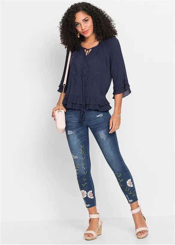 Tunika av myk viskose, bonprix