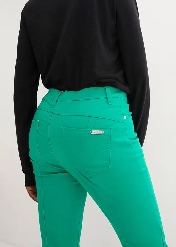 Bukse i bomull med stretch, bonprix