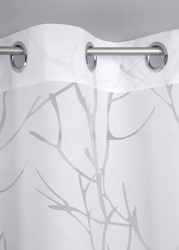 Preget gardin (1-pack), bonprix