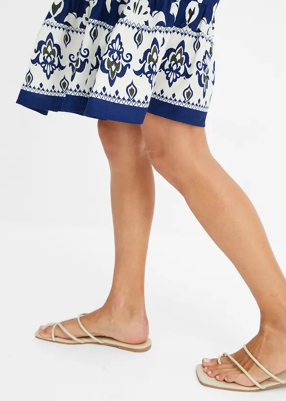 Tunikakjole i lett viskose, bonprix