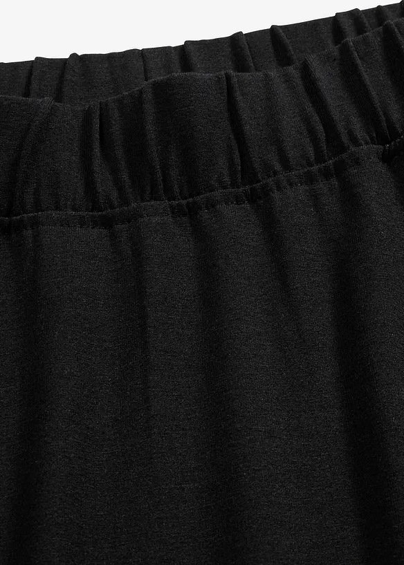Utsvingt jerseyskjørt, bonprix