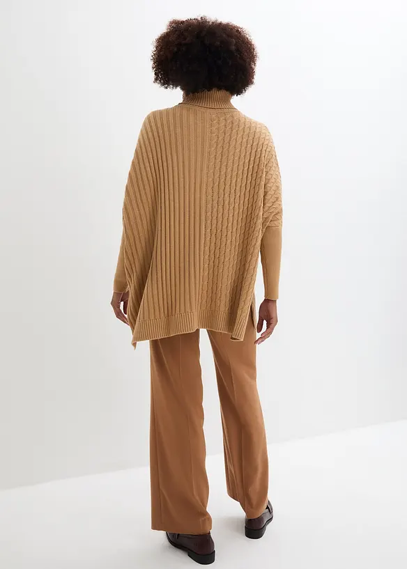 Oversized poncho-genser, bonprix