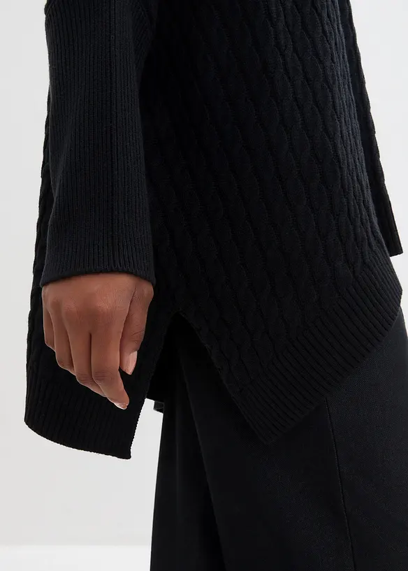 Oversized poncho-genser, bonprix