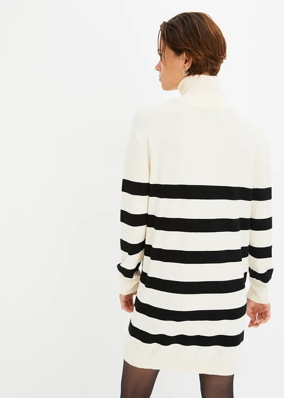 Strikket minikjole, bonprix