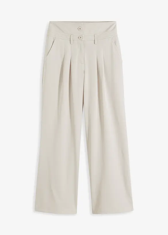 Utsvingt bukse, High Waist, bonprix