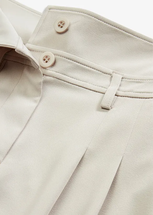 Utsvingt bukse, High Waist, bonprix