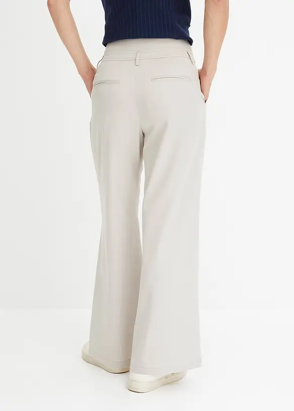 Utsvingt bukse, High Waist, bonprix