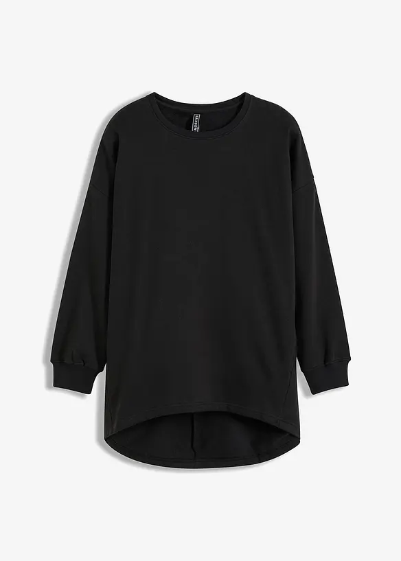 Oversized sweatshirt i 100% bomull, bonprix