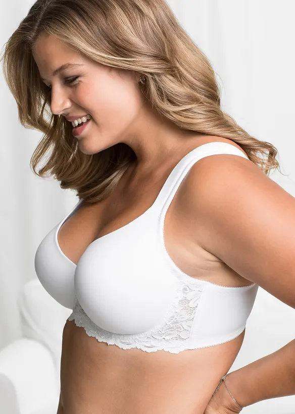 Vattert BH med polstrede skulderbånd, bonprix