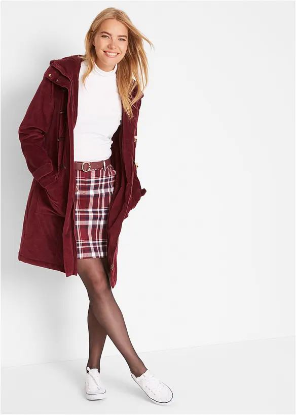 Langermet topp med &oslash;kologisk bomull, bonprix