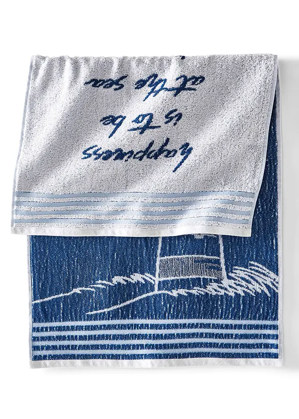 Håndkle med fyrtårn, bonprix