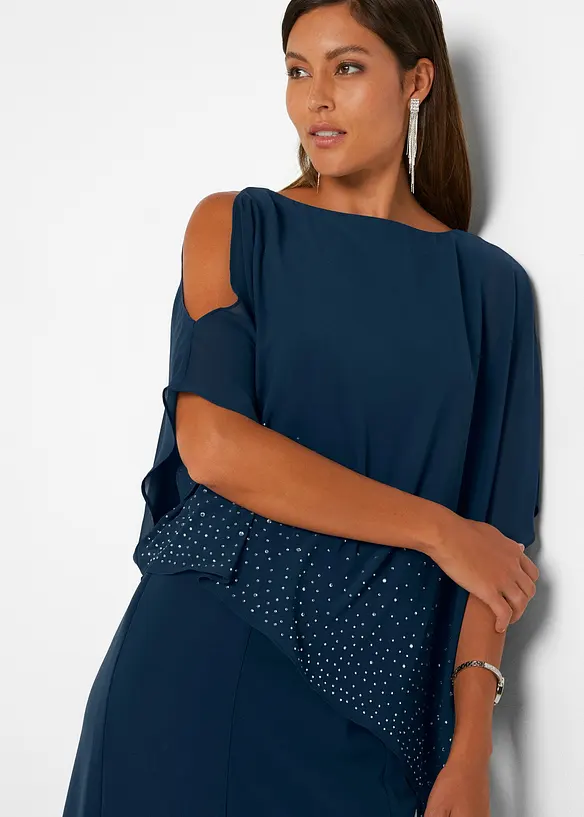 Premium etuikjole med glitterstener, bonprix