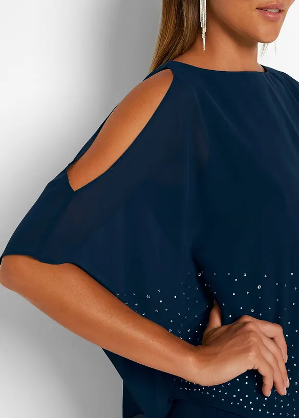 Premium etuikjole med glitterstener, bonprix