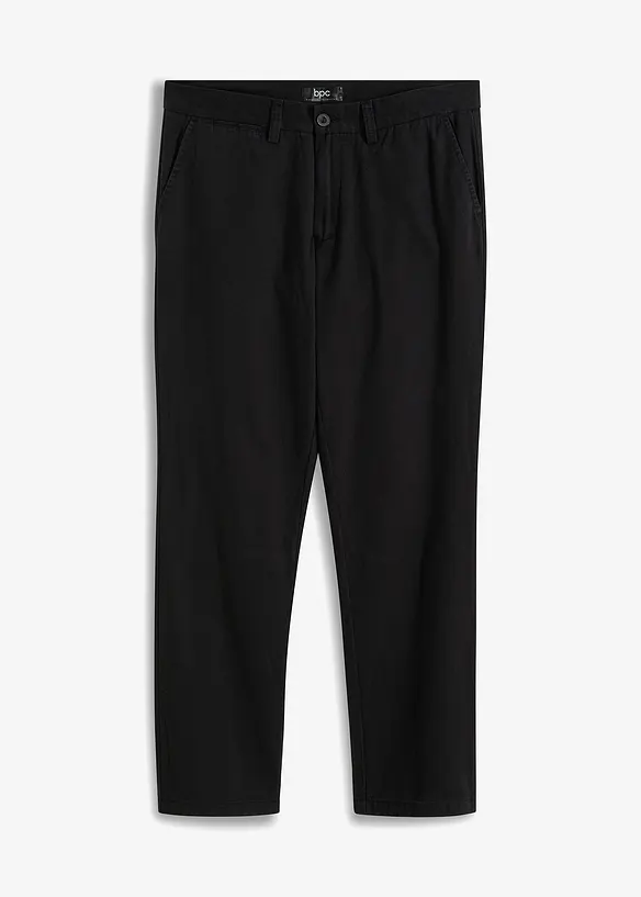 Chinos i ren bomull og Regular Fit-modell, Straight, bonprix