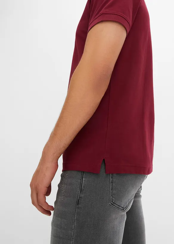 Piké-poloskjorte i 100% økologisk bomull, bonprix