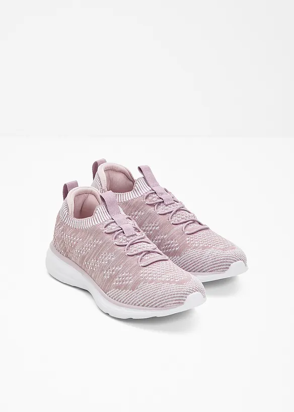 Behagelige slip in-sneakers i softmateriale, bonprix