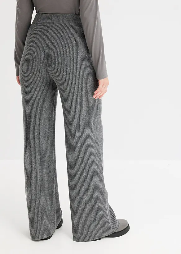Ribbet palazzo-bukse, bonprix
