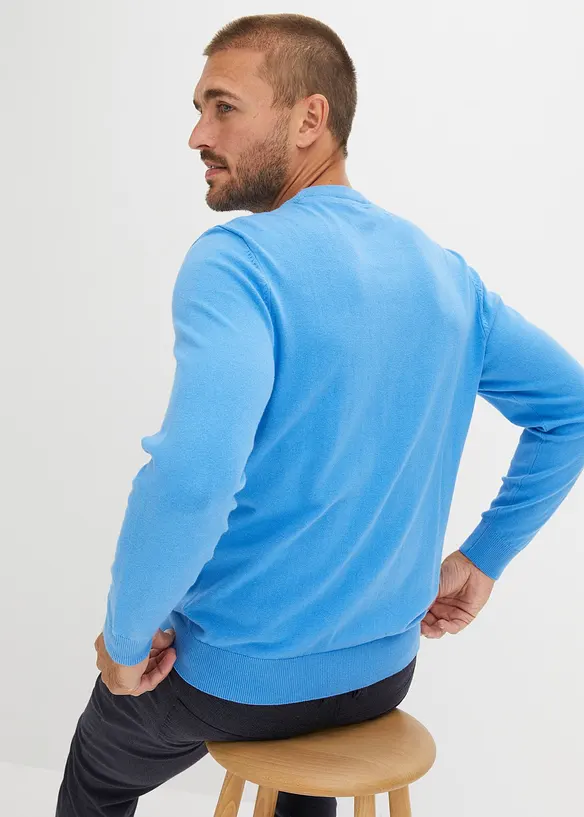 Finstrikket genser i Regular Fit, bonprix