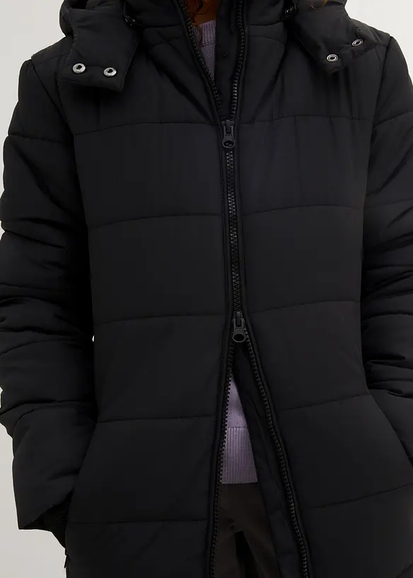 Vattert k&aring;pe med avtagbar hette, bonprix