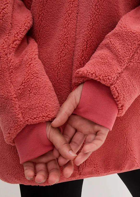 Jakke i teddyfleece, bonprix