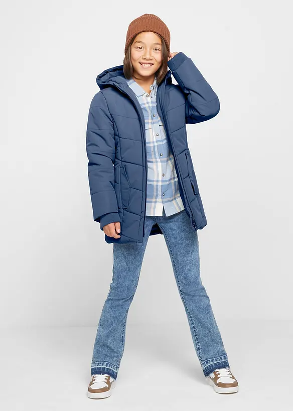 Vinterparkas med hette, vannavvisende, bonprix